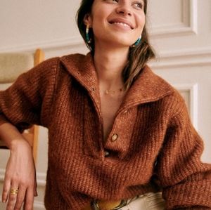 Sezane Micky Jumper | Hazelnut